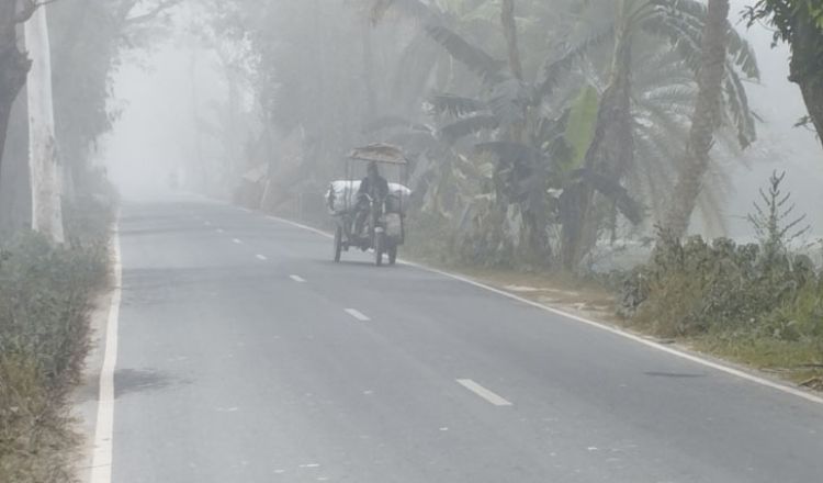 শৈত্যপ্রবাহের সাথেই যেসব অঞ্চলে বৃষ্টির শঙ্কা